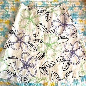 Ann Taylor Loft linen skirt